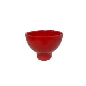 COPPETTA terracotta D17 H11 CM- rosso