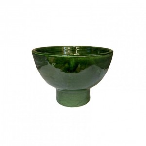 COPPETTA terracotta D16 H11 CM- verde lu