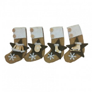 CALZA BEFANA CORTINA JUTA H18 PZ 3 ASS.