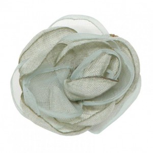 ORGANZA ROSE 6 cm PCS 6 - sage