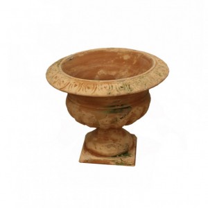 COPPA IMPERO TERRACOTTA D24 H20cm-scavo
