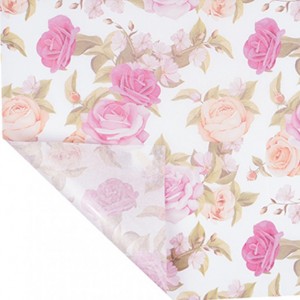 BOBINA CARTA VELINA ROSES 1,00X25mt-bian