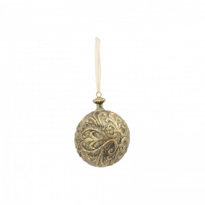 SFERA resina DA APP d10 h13cm -gold