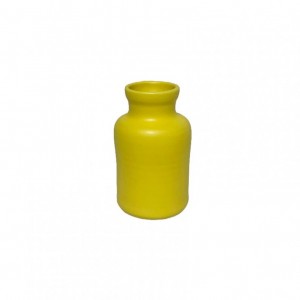 BOTTIGLIA terracotta 6,5 H12,5 CM-giallo
