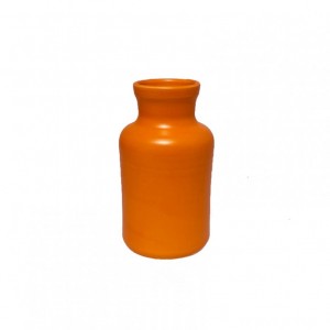 BOTTIGLIA terracotta 8 H15,5 CM -arancio