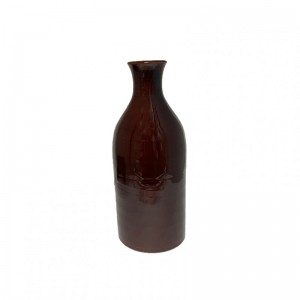 BOTTIGLIA terracotta D12 H30 CM -marrone