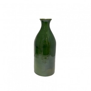 BOTTIGLIA terracotta D12 H30 CM - verde
