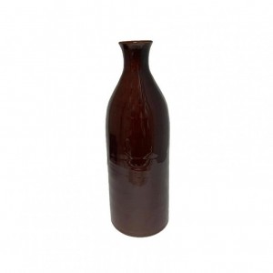 BOTTIGLIA terracotta D14,5 H40 CM-marron