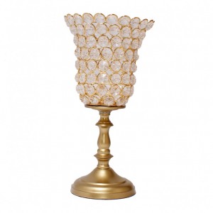 CANDELABRO GOLD D13 H25 CM
