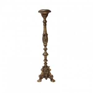 CANDELABRO BAROCCO GOLD H80CM