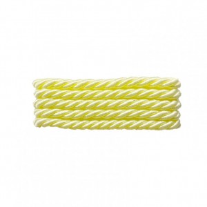 CORDONE 3 CAPI 10MM 10MT - giallo chiaro