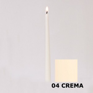 CANDELE pz8 mm400x25 (400/25) -crema