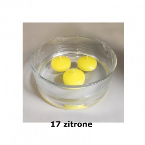 CANDELE GALLEGGIANTI PZ 28 - zitrone