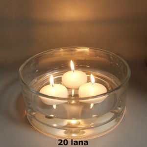 CANDELE GALLEGGIANTI PZ 28 -lana