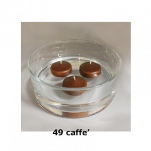 CANDELE GALLEGGIANTI PZ 28 - kaffee