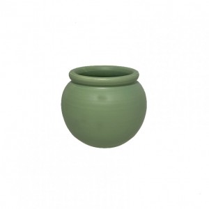 CACHEPOT terracotta D15 H11,5 CM - verde