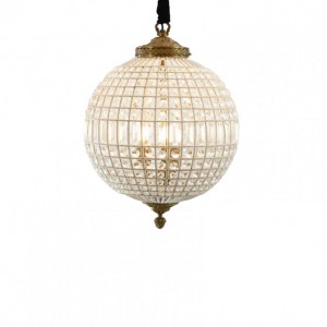 LAMPADARIO CRIST.Kg10 D51 H74 brass a