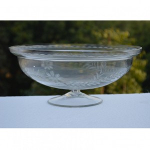 GLASS CUP D27XH11.5CM