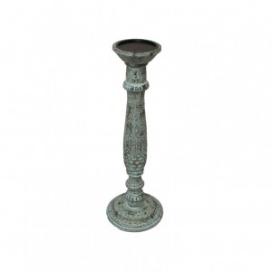 CANDELABRO LEGNO H59X20CM