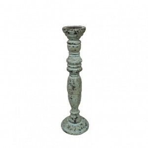 CANDELABRO LEGNO H54X18CM