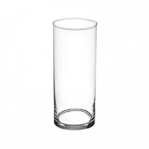 GLASS CYLINDER D12 H30 CM