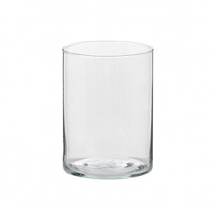 GLASS CYLINDER D10 H15 CM