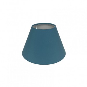 CAPPELLO LAMPADA 20X10XH12cm - azzurro