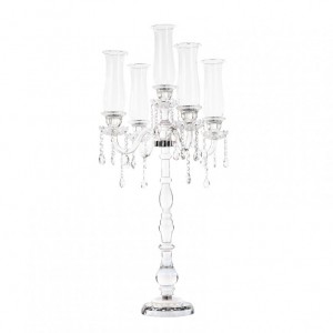 CANDELABRO cristallo H100cm -5fuochi