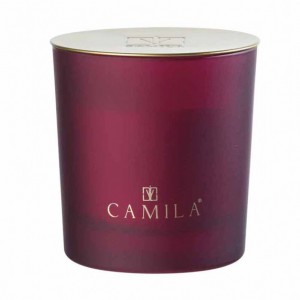 CANDLE 200GR D9 H9 CM - amaranth