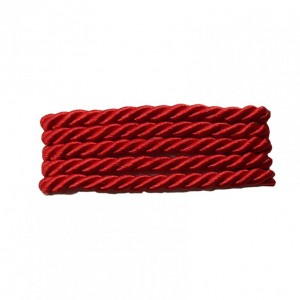 CORDONCINO 3 CAPI 3MM 50MT -rosso