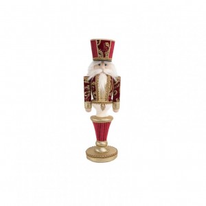 SCHIACCIANOCI 19XH62cm - red/gold