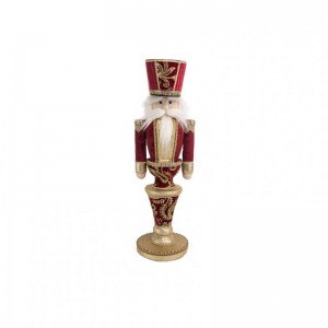 SCHIACCIANOCI 19XH62cm - red/gold