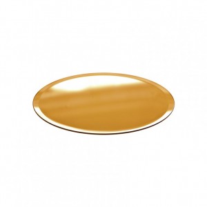 ROUND MIRROR DIAM. 20 CM - gold