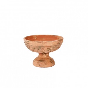 COPPA TERRACOTTA FASCIA D14 H9,7cm -scav