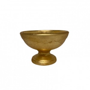 COPPA TERRACOTTA FASCIA D30 H16,7CM-oro
