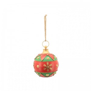 BUBBOLO GIGANTE METALLO D25 H32 -red