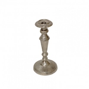 CANDELABRO ALLUM. RIGATO H25 -raw nickel