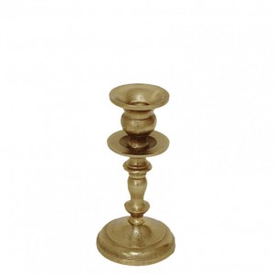 CANDELABRO ALLUMINIO H18 - raw gold