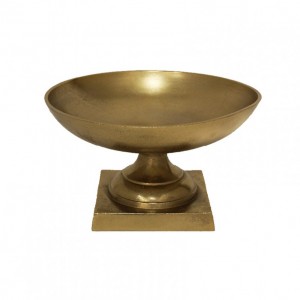 COPPA C/BASE ORO D27,5 H15,5CM