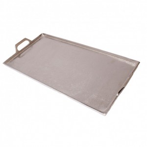 ALUMINUM TRAY NICKEL 22X44CM