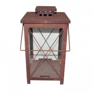 LANTERN MET.28XH51CM - rust