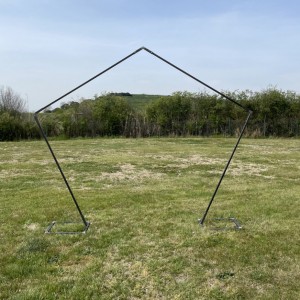 ARCO SMONATBILE PENTAGONO H230CM-grezzo