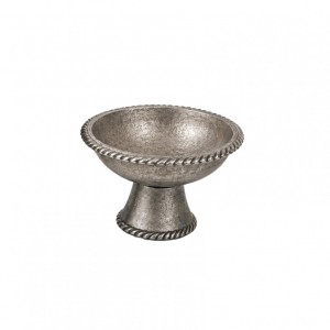 ALZATA ALLUM D22 H8 CM -ant.nickel