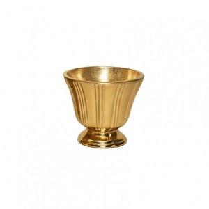COPPA ALLUMINIO D14,5 H14 CM -raw gold