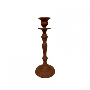 CANDELABRO ALLUMINIO H27 - rust matt