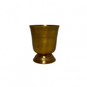 VASO D9,5 H11 - raw gold