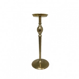 CANDELABRO ALLUMINIO H55 - raw gold