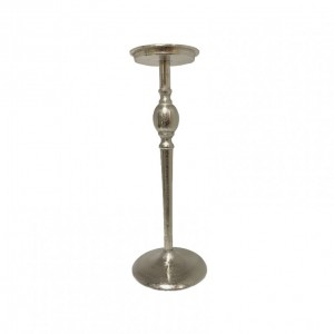 CANDELABRO ALLUMINIO H42 - raw nickel