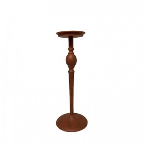 CANDELABRO ALLUMINIO H42 - rust matt