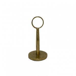 SEGNAPOSTO ALLUMINIO H12 - raw gold